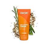 Carpe No Sweat Thigh - Helps Keep Your Thighs Dry and Chafe Free - Sweat Absorbing Lotion - Helps Control Sticky Thigh Sweat - With Witch Hazel and Vitamin B3