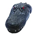 28" Alligator Head Decoy & Pond Float with Reflective Eyes For Canada Geese & Blue Heron Control