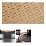 Pack of 3 Sheets Size 12" x 12", 3M 9474LE 300LSE Super-Strong Double-Sided Adhesive/Adhesive Transfer Tape, Ideal for attaching digitizers to Phones and Tablets. [9474-12x12-3pk]