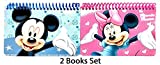 Eemrald Disney Mickey Mouse Spiral Autograph Books - 2 Books Set (Mickey&Minnie)