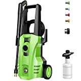 DuRyte Electric Pressure Washer 3200 PSI / 2.6 GPM Power Washer with Nozzles, Foam Cannon for Cleaning Cars, Driveways, Garden