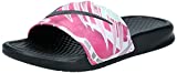 Nike Women's Mules Beach & Pool Shoes, Black Black China Rose White 030, 6.5 us