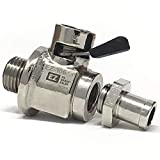 EZ-106(14mm-1.5) EZ Oil Drain Valve with removable Hose End Combo