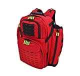 Lightning X TacMed ALS Oxygen Trauma Backpack w/Modular Pouch System - RED