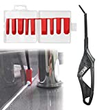 ORXPLUS TOOLS 10pcs Caulking Tool Kit Silicone Finishing Tool for Tight Areas Bathroom Kitchen Window Sink