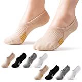 Gonii Womens No Show Socks Athletic Ankle Socks Cushioned Running Low Cut 8-Pairs