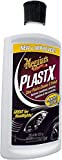 Meguiar's PlastX Clear Plastic Cleaner and Polish - Revive Cloudy Plastics, Hazy Plastics, and Lightly Scratched Plastics and Restore Clarity for Dad This Father's Day - 10 Oz