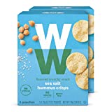 WW Sea Salt Hummus Crisps - Gluten-free, 2 SmartPoints - 2 Boxes (10 Count Total) - Weight Watchers Reimagined