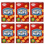 Christie Cheese Nips Cheddar Baked Snack Crackers, 200g/7.05oz, 6-Box {Imported from Canada}