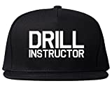 Kings Of NY Drill Instructor Snapback Hat Cap Black