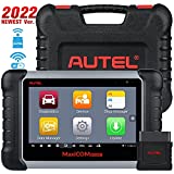 Autel MaxiCOM MK808BT Car Diagnostic Scan Tool, 2022 Newest Upgraded Ver. of MK808, MX808, All Systems Diagnosis & 28+ Services, ABS Bleed, Oil Reset, EPB, SAS, DPF, BMS, Throttle, Injector Coding