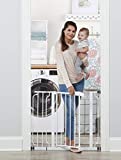 Regalo Easy Step 38.5-Inch Extra Wide Walk Thru Baby Gate, Includes 6-Inch Extension Kit, 4 Pack Pressure Mount Kit, 4 Pack Wall Cups and Mounting Kit