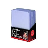 Ultra Pro 3" x 4" Super Clear Premium Toploader Card Protector | 25-Count per Pack | 1-Pack