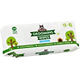 Pogi's Dog Grooming Wipes - 100 Dog Wipes for Cleaning and Deodorizing - Plant-Based, Hypoallergenic Pet Wipes for Dogs, Puppy Wipes - Quick Bath Dog Wipes for Paws, Butt, & Body - Fragrance Free