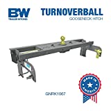 B&W Trailer Hitches Turnoverball Gooseneck Hitch - GNRK1067 - Compatible with 2001-2010 Chevrolet/GMC 2500 HD Trucks and 2007-2010 3500 Trucks