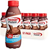 Premier Protein Shake 30g Protein 1g Sugar 24 Vitamins Minerals Nutrients to Support Immune Health, Chocolate, 11.5 Fl Oz (Pack of 12)