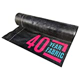 Sandbaggy Landscape Fabric | 40 Year Fabric | for Weed Barrier, Ground Cover, Garden | Industrial Grade Fabric | 135 Lbs of Tensile Strength | UV Protected | Approved by DOT (3ft x 300 ft Roll)