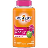 One A Day Teen for Her Multivitamin Gummies, Gummy Multivitamins with Vitamin A, C, D, E and Zinc for Immune Health Support, Physical Energy & more, 150 Count