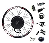 72V 2000W Rear Wheel Motor, 2000W Electric Bicycle Conversion Kit with Mutifunction SW900 Display,72V 45A Controller, with 7 Speed flywheel (29inch)