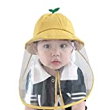 Sun Hats for Dust Proof Packable Sun Hats for Dust, Outdoors, Sports, Hat Infant Warm,Protection Sun Hat Suitable for Baby (3-18 Months) Yellow