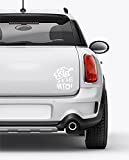 Rainbow Animated Design Kid Up in This Bitch Funny Decal Vinyl Sticker Cars Trucks Vans Laptop 5.5 Inches White
