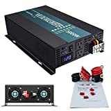 WZRELB RBP-500012S Pure Sine Wave 5000W 12V Power Inverter DC to AC Power - Solar, RV