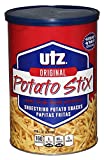 Utz Potato Stix, Original  15 Oz. Canister  Shoestring Potato Sticks Made from Fresh Potatoes, Crispy, Crunchy Snacks in Resealable Container, Cholesterol Free, Trans-Fat Free, Gluten-Free Snacks