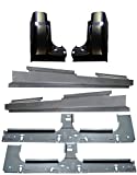 Motor City Sheet Metal - Compatible With 99-16 Ford Super Duty Crew Cab Inner & Full lengh outer Rocker Panel Cab Corners