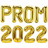 Prom 2022 Balloons Banner Graduation High School Party Decorations - Prom Sign Dance the Night Away, Class of 2022 Congrats Grad Balloon Banner Party Supplies
