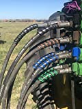 Outback Wrap Hydraulic Hose Markers 4-Pairs