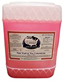 All American Car Care Products Pink Wash & Wax Concentrate (5 Gallon) - One Step Liquid Poly Soap and Protective Wax for Fine Automobiles, Boats, RV, Motorcycle