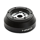 NRG Innovations NRG-SRK-170H Racing Style Steering Wheel Quick Release Short Hub Adapter, 6 X 70mm Bolt Pattern, Black Body