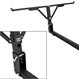 ECOTRIC Foldable Pick Up Truck Bed Hitch Extender Extension Rack Canoe Boat Kayak Lumber w/Flag