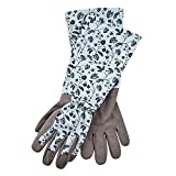 KAYGO Garden gloves women, KG129LG, For Every Beautiful Women and Her Lovely long gardening gloves(Large_Long Forearm)