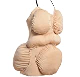 Adult Fat Suit Party Costume - One Size, Beige - 1 Pc.
