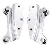 Premium Custom 4 Point Docking Hardware Kit for Harley Touring Accessories 2009 2010 2012 2013 Street Glide, Electra Glide, Road King, Road Glide, Quick Release Chrome HardwareSet