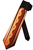 Hot Dog Ties Food Neckties foot long tie Mens Necktie