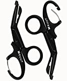MEUUT 2 Pack Medical Scissors Trauma Shears-8 inches Patented Bandage Scissors, Surgical Grade Shears Stainless Steel EMT Scissors for Doctors Nurses EMT Workers
