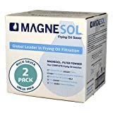 Magnesol Fryer Filter Powder | Dallas Group | Deep Fryer FryPowder | Save Fryer Oil, Extend Oil Life, Fry Oil Filtration, Variable Sizes (2x22lb)