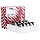 XiKe 10 Pack 99502H or 1623-2RS Bearings 5/8" x 1-3/8" x 7/16" Inch, Stable Performance and Cost-Effective, Double Seal and Pre-Lubricated, Deep Groove Ball Bearings.