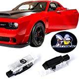 WILNARA LED for Dodge Car Door Logo Challenger Projector Ghost Shadow Courtesy Light Welcome Light for Dodge Challenger Scat Pack RT SRT SXT GT SE-NO16