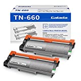 Galada Compatible Toner Cartridge Replacement for Brother TN630 TN660 TN-630 TN-660 for Dcp-l2520dw Dcp-l2540dw Mfc-l2700dw Mfc-l2720dw Mfc-l2740dw Hl-l2340dw Hl-l2320d Hl-l2360dw Hl-l2380dw 2 Pack