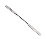 Scientific Labwares Stainless Steel Micro Lab Spatula with Square and Round Ends (9")