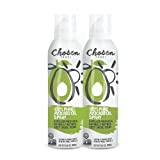 Chosen Foods Avocado Oil Spray  Non-GMO, Kosher, Keto and Paleo Diet Friendly, for High-Heat Cooking, Frying, Baking, 13.5 oz (Pack of 2)