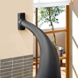 PrettyHome Adjustable Arched Curved Shower Curtain Rod Rustproof Expandable Aluminum Metal Shower Rod 38-72 Inches Telescoping Design Exquisite Customizable for Bathroom,Need To Drill,Black