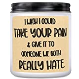 Get Well Soon Gifts for Women Scented Candle Feel Better Encouragement After Surgery Recovery Grieving Condolence Divorce Sorry for Your Loss Cancer Patient Her