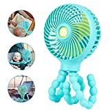 Car Seat Fans for Backseat Baby, Stroller Clip on Fan for Baby,USB Mini Battery Operated Handheld Fans for Baby Car Home Office Outside