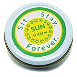 SIT. STAY. FOREVER. SAFETY FIRST PET PRODUCTS Organic Sunscreen & Moisturizer for Dogs and Cats, 2 oz, All Natural, Waterproof, Red Raspberry Seed, Carrot Seed and Hemp Oils, Made in Maine