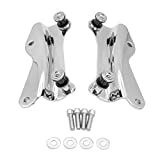 4 Point Docking Hardware Kit for Harley Touring Street Glide Electra Glide Road Glide 2014-2022 (Chrome)