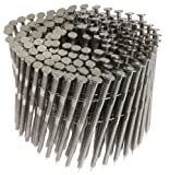 Grip Rite Prime Guard MAXC62818 15-Degree Wire Coil 1-3/4-Inch by .09-Inch Ring Shank, Stainless Steel Siding Nails, 3600 Per Box